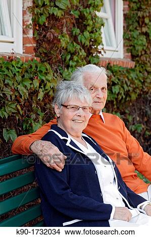 Picture - Senior couple, Germany, Europe. Fotosearch