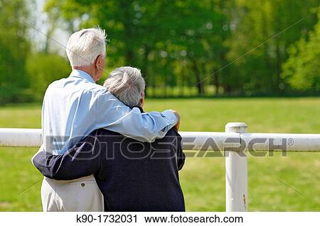 Stock Image - Senior couple, Germany, Europe. Fotosearch