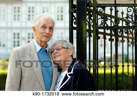 Senior couple, Germany, Europe View Large Photo Image Stock Photo - Senior couple, Germany, Europe. Fotosearch