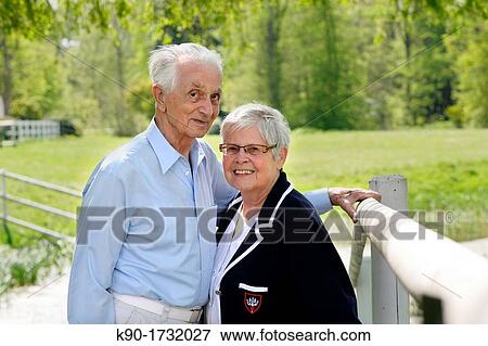 Stock Photo - Senior couple, Germany, Europe. Fotosearch