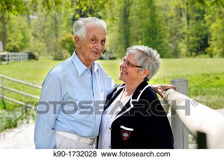 Senior couple, Germany, Europe View Large Photo Image Stock Photo - Senior couple, Germany, Europe. Fotosearch