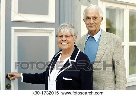 Stock Photography - Senior couple, Germany, Europe. Fotosearch