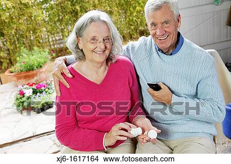 Picture - Senior couple. Fotosearch