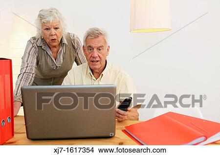 Picture - Senior couple. Fotosearch