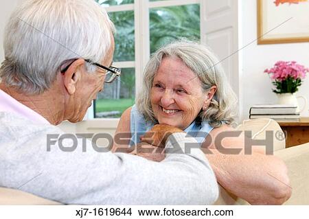 Picture - Senior couple. Fotosearch