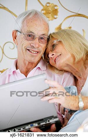 Senior couple View Large Photo Image Stock Image - Senior couple. Fotosearch