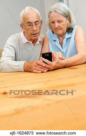 Senior couple View Large Photo Image Stock Image - Senior couple. Fotosearch