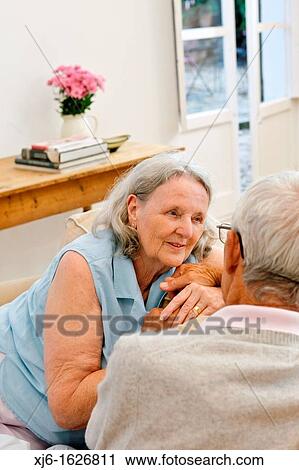 Senior couple View Large Photo Image Stock Image - Senior couple. Fotosearch