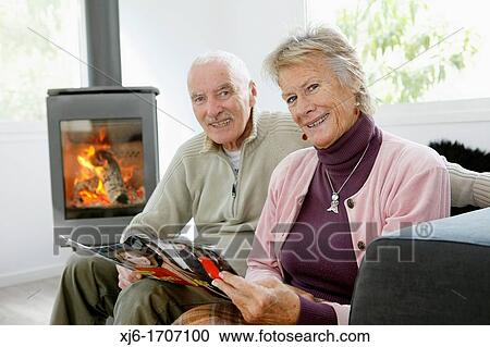 Senior couple View Large Photo Image Stock Image - Senior couple. Fotosearch