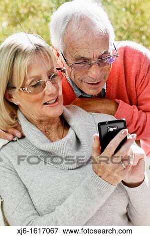Senior couple View Large Photo Image Stock Photo - Senior couple. Fotosearch