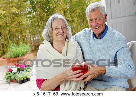 Stock Photo - Senior couple. Fotosearch