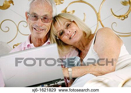 Senior couple View Large Photo Image Stock Photo - Senior couple. Fotosearch