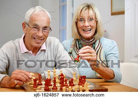 Senior couple View Large Photo Image Stock Photo - Senior couple. Fotosearch