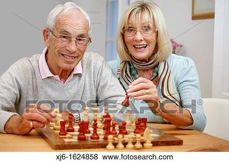 Senior couple View Large Photo Image Stock Photo - Senior couple. Fotosearch