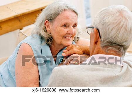 Stock Photo - Senior couple. Fotosearch