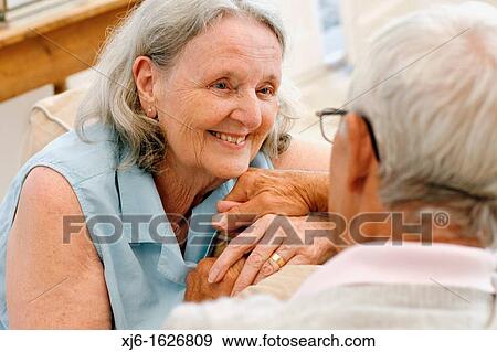 Stock Photo - Senior couple. Fotosearch