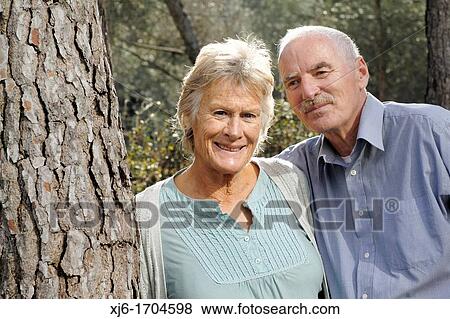 Stock Photo - Senior couple. Fotosearch