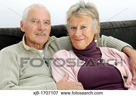 Stock Photo - Senior couple. Fotosearch