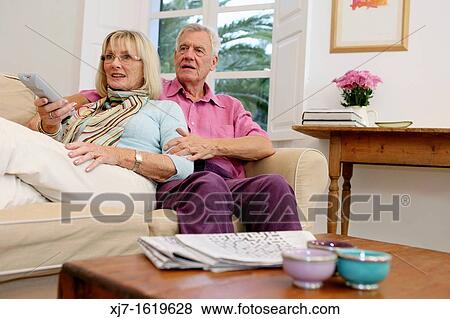 Senior couple View Large Photo Image Stock Photo - Senior couple. Fotosearch