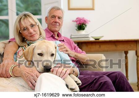 Stock Photo - Senior couple. Fotosearch