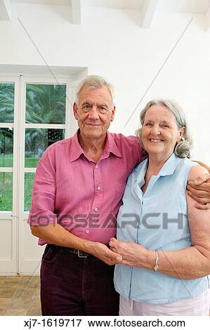 Senior couple View Large Photo Image Stock Photo - Senior couple. Fotosearch