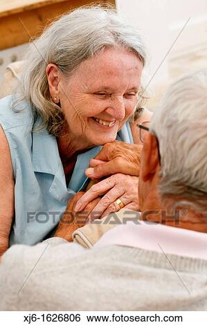 Senior couple View Large Photo Image Stock Photograph - Senior couple. Fotosearch