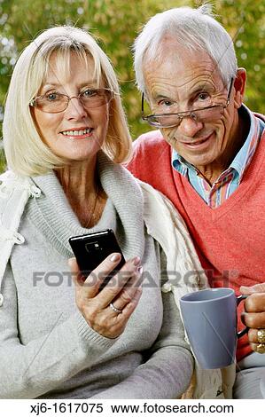 Stock Photography - Senior couple. Fotosearch