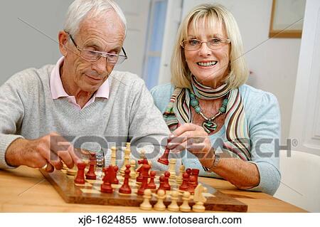 Stock Photography - Senior couple. Fotosearch