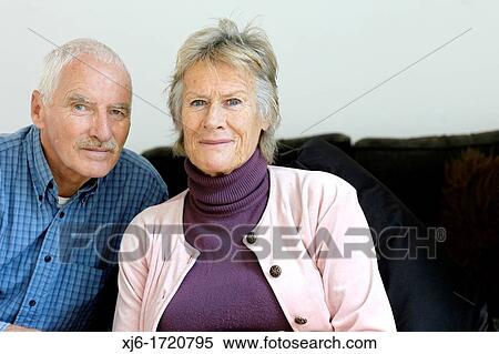 Stock Photography - Senior couple. Fotosearch