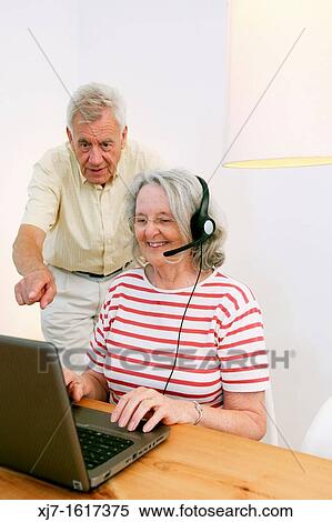 Senior couple View Large Photo Image Stock Photography - Senior couple. Fotosearch