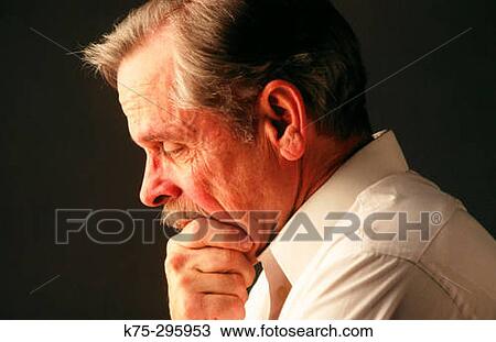 senior man showing concern View Large Photo Image Stock Image - senior man showing concern. Fotosearch