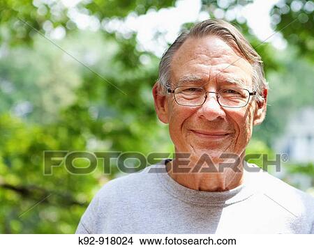 Senior man smiling View Large Photo Image Picture - Senior man smiling. Fotosearch