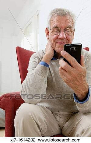 Stock Image - Senior man. Fotosearch