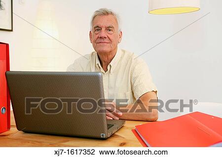 Stock Image - Senior man. Fotosearch