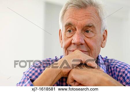 Stock Image - Senior man. Fotosearch