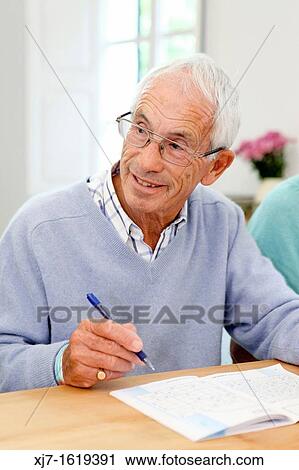 Stock Image - Senior man. Fotosearch