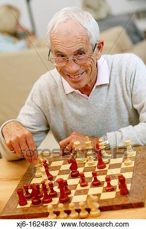 Stock Photo - Senior man. Fotosearch