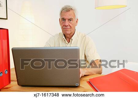 Stock Photo - Senior man. Fotosearch
