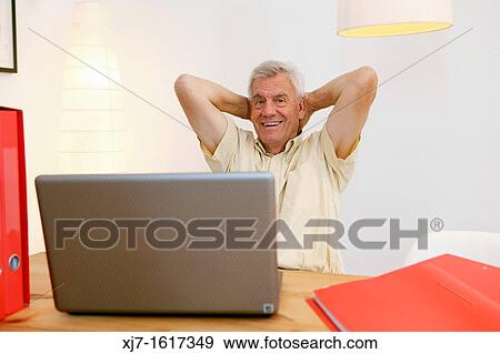 Senior man View Large Photo Image Stock Photo - Senior man. Fotosearch