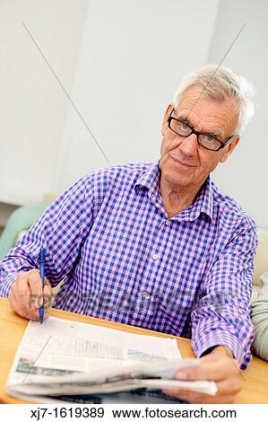 Stock Photo - Senior man. Fotosearch