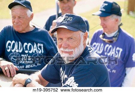 senior softball players View Large Photo Image Stock Image - senior softball players. Fotosearch