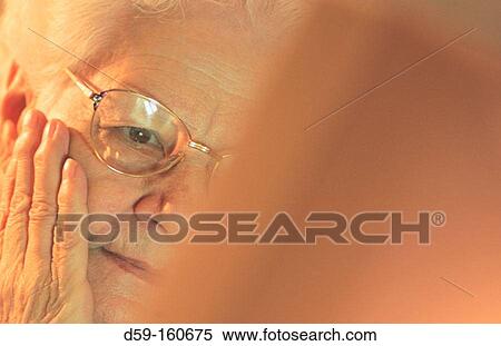 Senior woman at PC screen View Large Photo Image Stock Photography - Senior woman at PC screen. Fotosearch