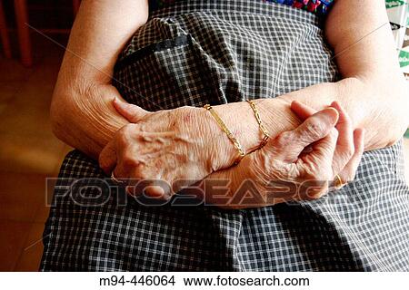 Senior woman crossing arms View Large Photo Image Picture - Senior woman crossing arms. Fotosearch