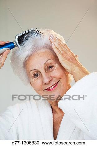 Senior woman View Large Photo Image Stock Image - Senior woman. Fotosearch