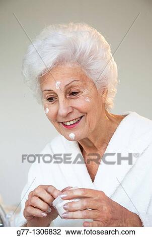 Stock Image - Senior woman. Fotosearch