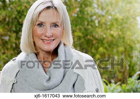 Stock Image - Senior woman. Fotosearch