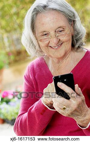Stock Image - Senior woman. Fotosearch