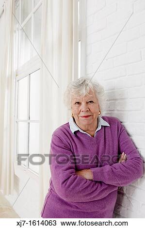 Stock Image - Senior woman. Fotosearch