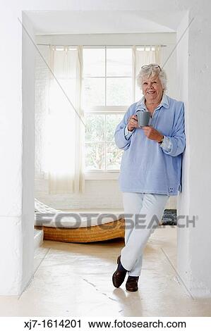 Stock Image - Senior woman. Fotosearch
