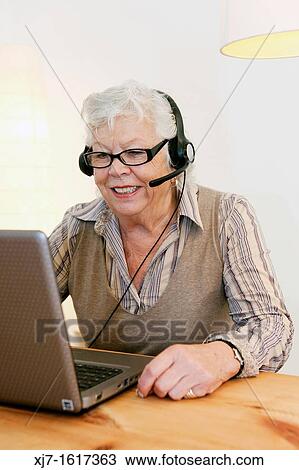 Senior woman View Large Photo Image Stock Image - Senior woman. Fotosearch